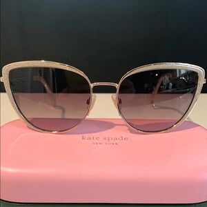 Kate Spade Gold Shimmer Sunglasses. 😎